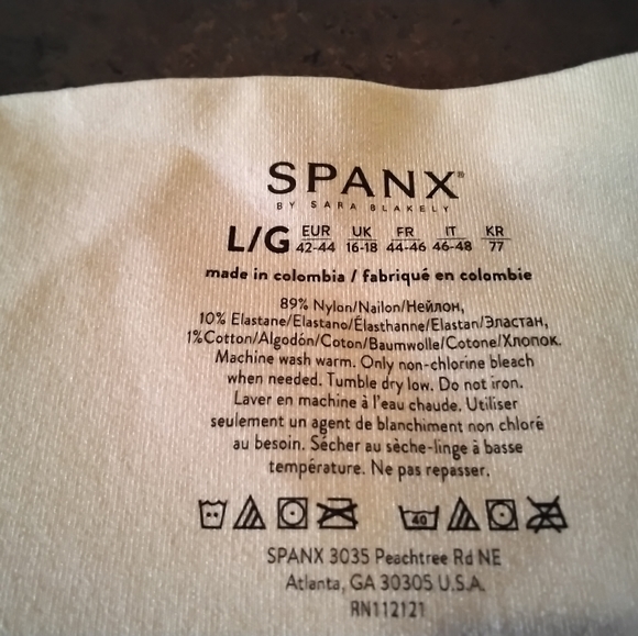 Spanx everyday shaper girl shorts size large - Picture 3 of 3